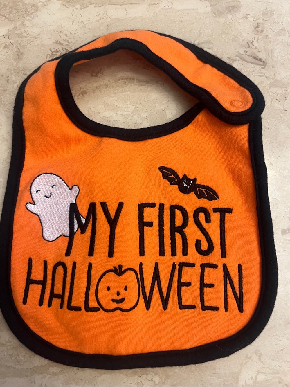 Carters Just for You - My First Halloween Baby Bib